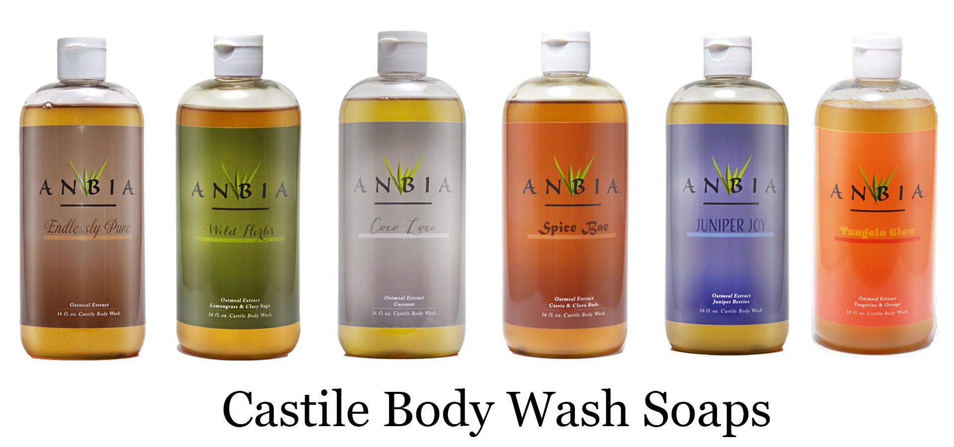 Castile Body Wash Soaps ANBIA®